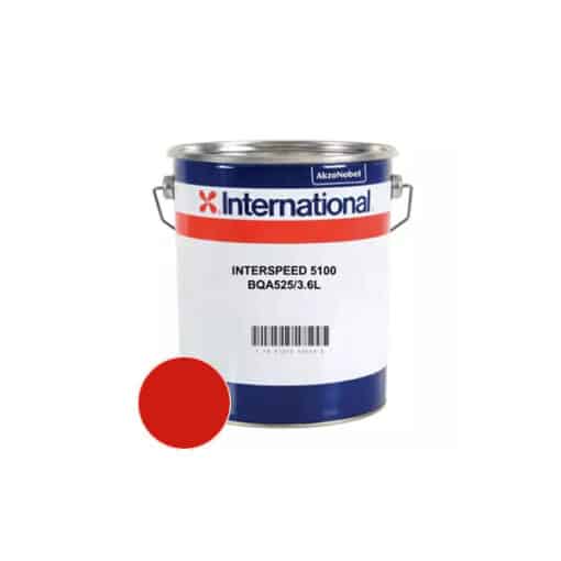 Tinta anti-incrustante International Interspeed 5100 Vermelho 3,6L